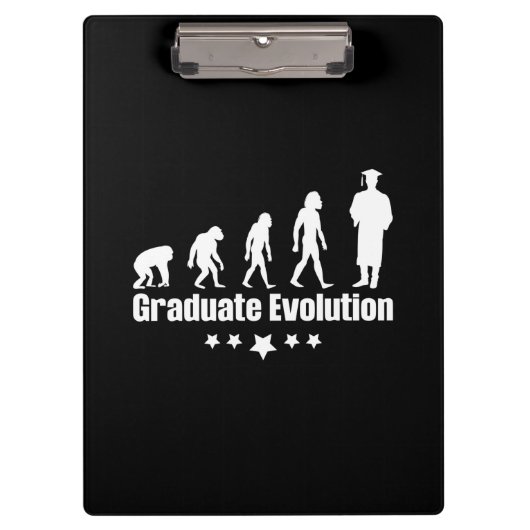 Porte-bloc Cadeau de diplôme | Évolution des diplômés (Devant)