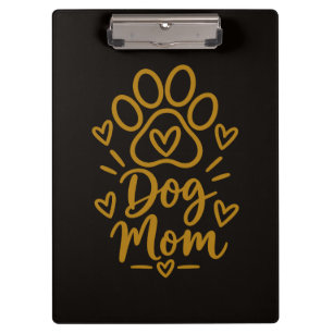 Porte-bloc Cadeau de maman de chien empreinte de patte mignon