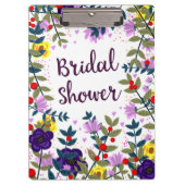 Porte-bloc Cadeau de Mariage Roses Vintage (Devant)