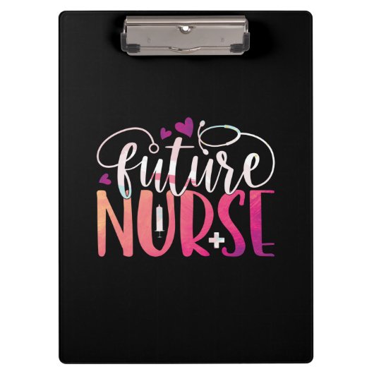 Porte-bloc Cadeau infirmière | future infirmière (Devant)