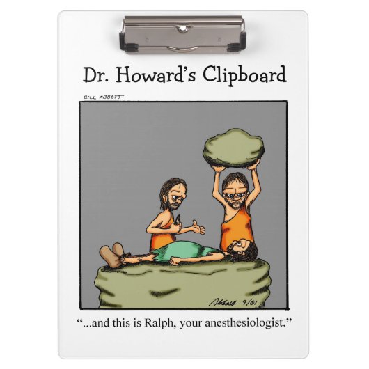 Porte-bloc Cadeau Médicale Humour Porte - bloc (Devant)