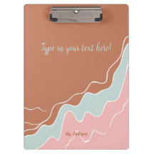 cadeau personnalisé Bohemian Modern personnalisé