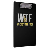 Porte-bloc Cadeau pompier | WTF Où est le pompier (Swatch)