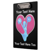 Porte-bloc Cadeaux Cheerleading d'entraîneur, porte - bloc (Gauche)