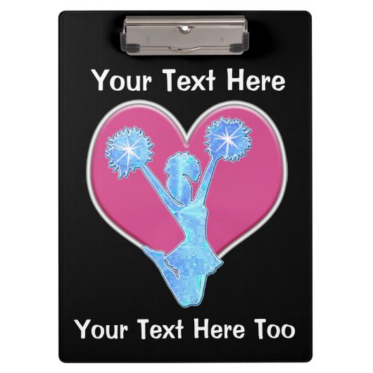 Porte-bloc Cadeaux Cheerleading d'entraîneur, porte - bloc (Devant)