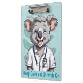 Porte-bloc Cadeaux de Cute Koala pour les médecins physiothér (Gauche)