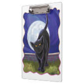 Porte-bloc Cadeaux et accessoires de chat noir (Gauche)