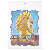 Porte-bloc Cadeaux et accessoires de poulet (Dos)