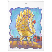 Porte-bloc Cadeaux et accessoires de poulet (Dos)