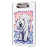 Porte-bloc Cadeaux et accessoires d'ours polaire (Gauche)