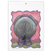 Porte-bloc Cadeaux et accessoires éléphants (Dos)