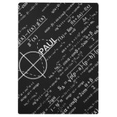 Porte-bloc Cadeaux personnalisés de physique pour des (Dos)