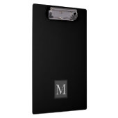 Porte-bloc Cadeaux Personnalisés Jet Black Monogram Pour Lui (Swatch)