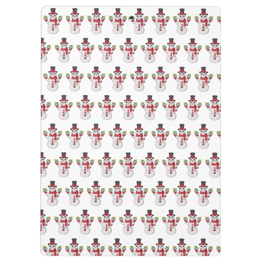 Porte-bloc Cadeaux pour vous de Snowman (Dos)