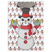 Porte-bloc Cadeaux pour vous de Snowman (Devant)