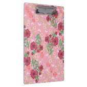 Porte-bloc Caderno Espiral com Flores e joaninhas (Swatch)