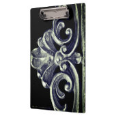 Porte-bloc Cadre français en argent (Gauche)