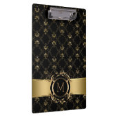 Porte-bloc Cadre Ornat Baroque Noir Et Or (Swatch)