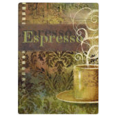 Porte-bloc Café express (Dos)