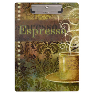 Porte-bloc Café express