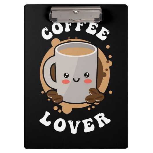 Porte-bloc Café Lover Cappuccino Lover (Devant)