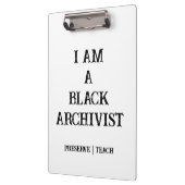 Porte-bloc Cahier à spirale Notes de terrain de l'archiviste (Gauche)