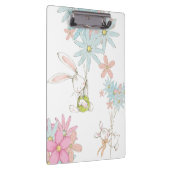 Porte-bloc Cahier de notes avec des lapins mignons et des fle (Swatch)
