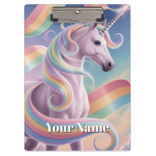 Porte-bloc Cahier Licorne, Étoiles de Licorne de Arc-en-Ciel