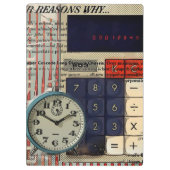 Porte-bloc Calculatrice comptable Math Financial Advisor (Dos)