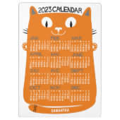 Porte-bloc Calendrier 2023 (Voir la description pour la nouve (Dos)