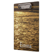 Porte-bloc Californie Sunset Waves Ocean Seascape (Gauche)