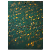 Porte-bloc Calligraphie de l'Inconnu (Dos)