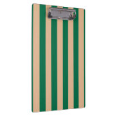 Porte-bloc Camel Beige & Classic Green Stripe (Swatch)