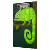 Porte-bloc Caméléon vert mignon (Gauche)