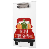 Porte-bloc Camion de Thanksgiving (Gauche)