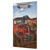 Porte-bloc Camion orange de rouillement de Dodge avec la (Gauche)