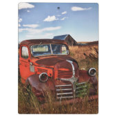 Porte-bloc Camion orange de rouillement de Dodge avec la (Dos)