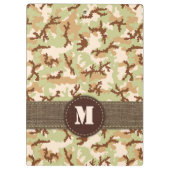 Porte-bloc Camouflage du désert (Dos)