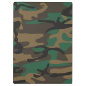 Porte-bloc Camouflage militaire Brown vert de Camo (Dos)