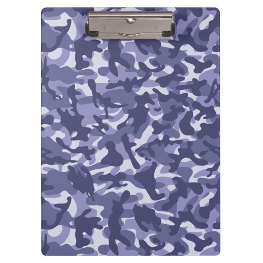 Porte-bloc Camouflage Navy Violet (Devant)
