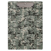 Porte-bloc Camouflage numérique du symbole étoile (Devant)