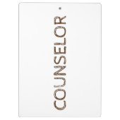 Porte-bloc Camp d'été Conseiller Smores Camping Tente Compass (Dos)