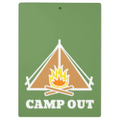Porte-bloc Camp hors (Dos)