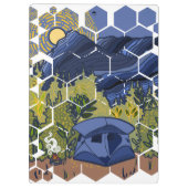 Porte-bloc Camping sous tente (Dos)