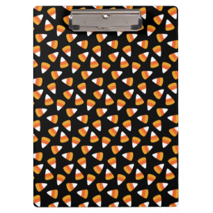 Porte-bloc Candy Corn Halloween noir et orange