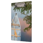 Porte-bloc Canot sur le lac au coucher du soleil, Canada (Gauche)