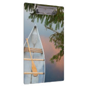 Porte-bloc Canot sur le lac au coucher du soleil, Canada (Swatch)