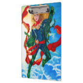 Porte-bloc Capitaine Marvel ~ Carol Danvers (Gauche)