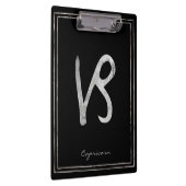 Porte-bloc Capricorne martelé argent stylisé astrologie (Swatch)