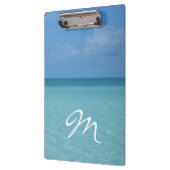 Porte-bloc Caraïbes Horizon Tropical Turquoise Bleu (Gauche)